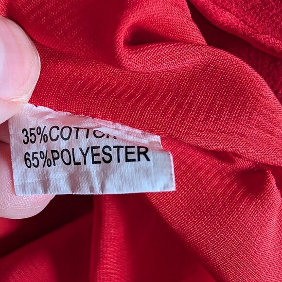 Indikah Red Cutout Mini Dress Party Date Night Wedding Guest AU 10 US 6 - Picture 12 of 12